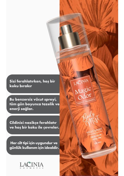 Body Mıst - Magıc Odor 150 ml Vücut Spreyi