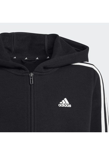 Sportswear HR6331 Essentials 3-Stripes Fleece Full-Zip Hoodie