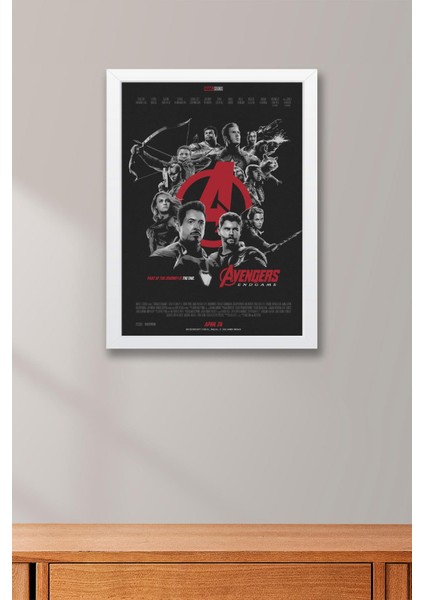 Avengers Çerçeveli Tablo - Yenilmezler Marvel Poster Tablo fiyatları
