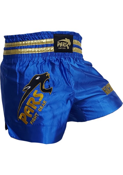 Kick Boks Şortu Nakışlı Mavi fırsatları