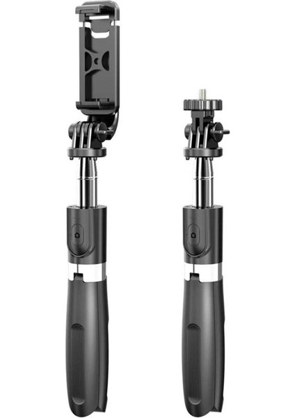 Bluetooth Kumandalı LED Işıklı 360 Derece Dönebilen Mini Selfie Stick Telefon Tutucu Kumandalı Öz fiyatları