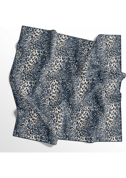 Leopar Desenli Soft Pamuk Eşarp - 04487