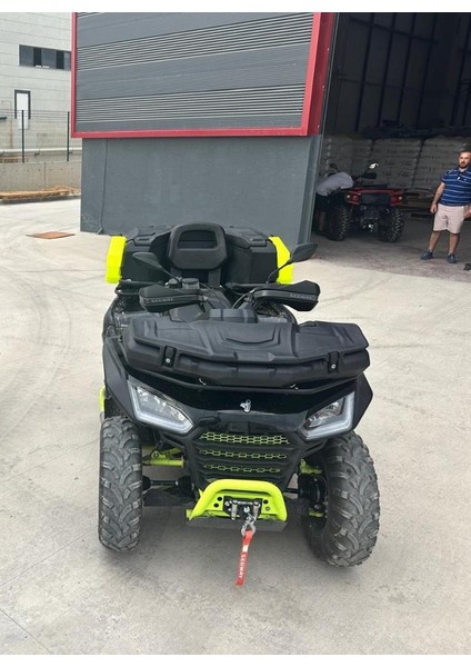 Segway 570 Atv Çantası 180 Litre Arka+80 Litre Ön+2 Adet Benzin Bidonu Yeşil