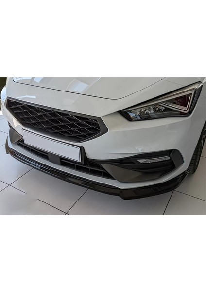 Seat Leon Mk4 Cupra Fr Ön Lip Parlak Siyah Plastik