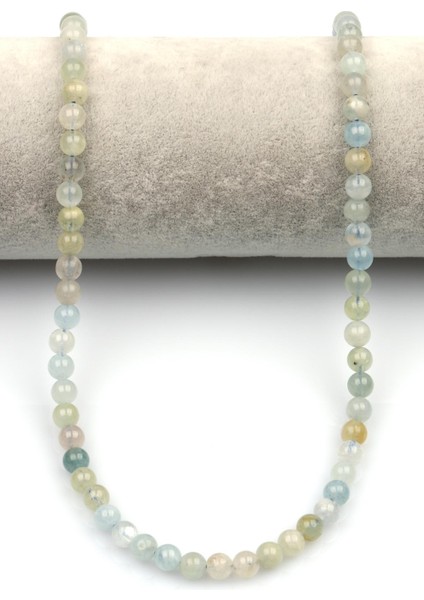 Akuamarin-Heliodor Doğaltaş Dizi 6 mm Küre Kesim fiyatları