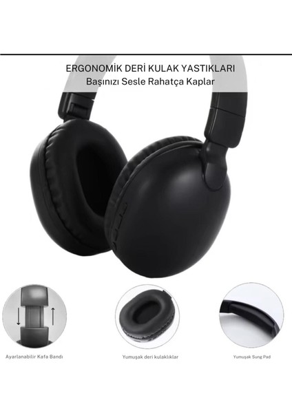 Kablosuz 5.3 Bluetooth Uyumlu Kablosuz Kulaklık Ios Android Uyumlu