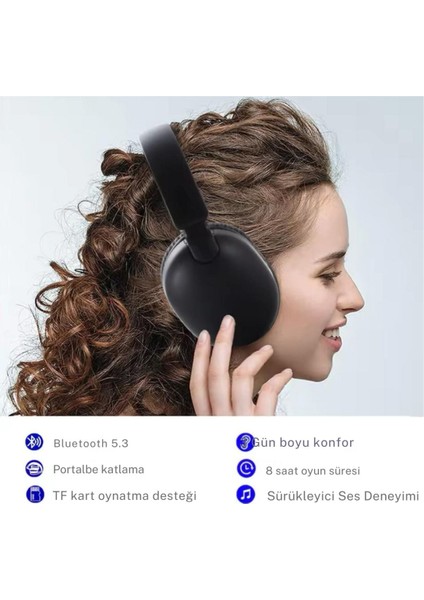 Kablosuz 5.3 Bluetooth Uyumlu Kablosuz Kulaklık Ios Android Uyumlu