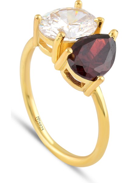 Garnet Zirconia Taşlı Harmonic Fusion Yüzük fiyatları