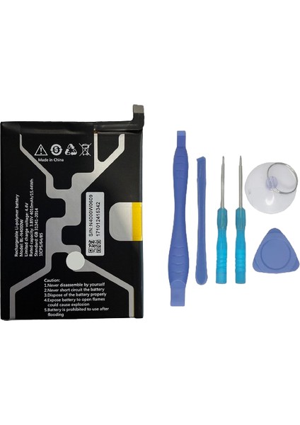 Casper Via P2 Uyumlu Batarya Pil Sıfır Orijinal + Tamir Seti