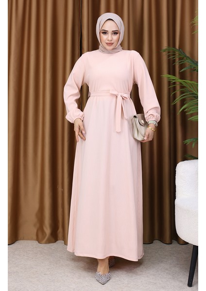 Basic Elbise 5577-02 Pudra fiyatları