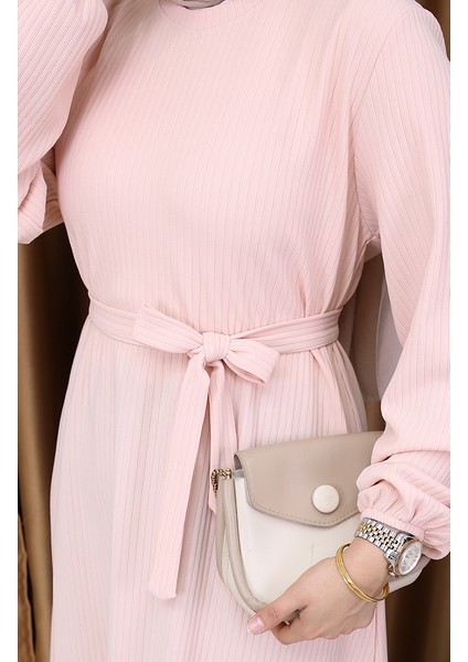 Basic Elbise 5577-02 Pudra fırsatları