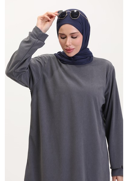 Tunik Pantolon Ikili Takım 0565-01 Gri modelleri
