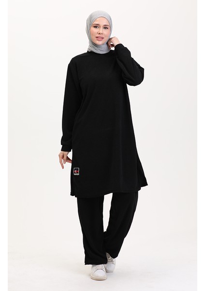 Tunik Pantolon Ikili Takım 0565-03 Siyah fiyatları