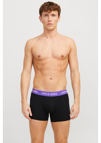Erkek Jacaxel 3'lü Boxer 12268482 Siyah fiyatları