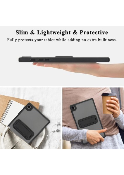Samsung Galaxy A9 Plus 11 Inc Uyumlu Standlı Arkası Mat Tablet Kılıfı indirimleri