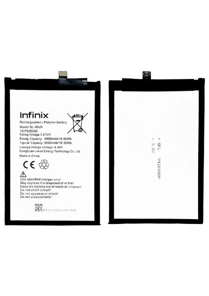 Infinix Hote 11 Pro Uyumlu Batarya Pil Sıfır Orijinal