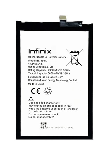 Infinix Note 11 Pro Uyumlu Batarya Pil Sıfır Orijinal