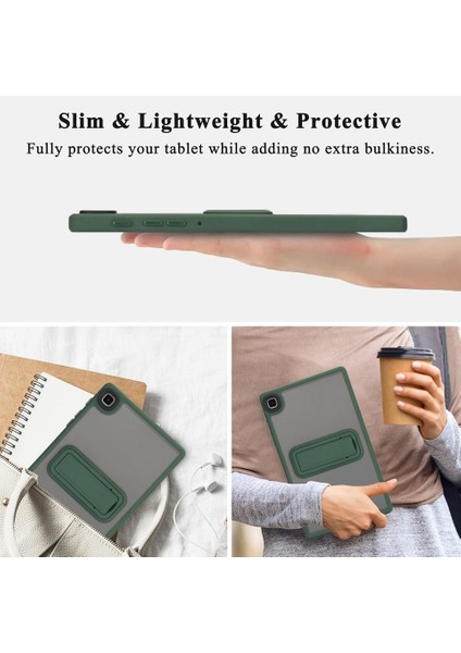 Samsung Galaxy A9 Plus 11 Inc Uyumlu Standlı Arkası Mat Tablet Kılıfı indirimleri