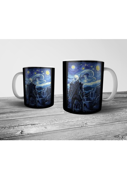 The Witcher Yıldızlı Gece Starry Night Kupa Bardak fiyatları
