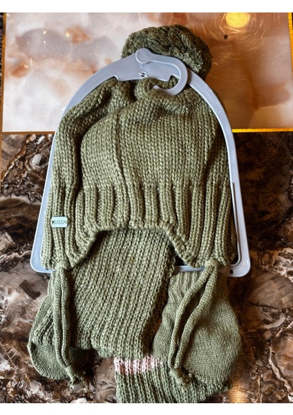 0-18 Ay Atkı Bere Eldiven Takımı Peluş Teddy modelleri