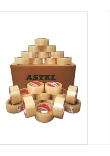 45 mm x 100 Metre Şeffaf 60 Adet Koli Bandı