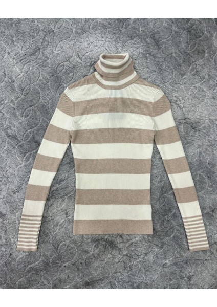 Balıkçı Çizgili Body Triko Bluz 164211