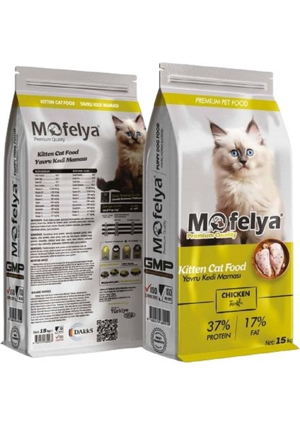 Mofelya Yavru Kedi Maması 15 kg Tavuklu fiyatları