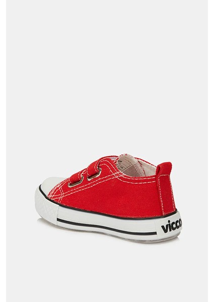 Pino Işıklı Cırtlı Çocuk Spor Ayakkabı Kırmızı fırsatları