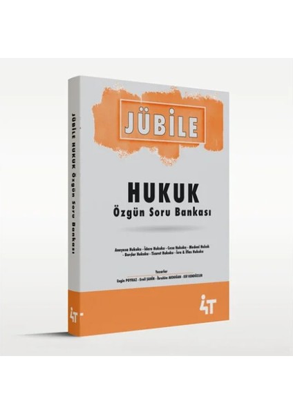 Jübile Hukuk Özgün Soru Bankası