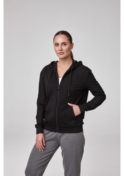Kadın Kapşonlu Sweatshirt