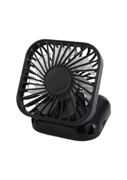 El Fanı Mini Masaüstü ve Boyun Askılı Fan Portatif Şarjlı 3 Kademeli Vantilatör Soğutucu