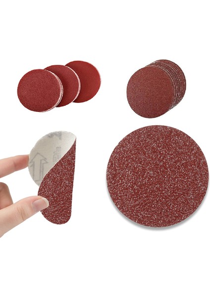Ahşap Metal Cırt Zımpara Kağıdı 115 mm Disk ve Matkap Uç Set 41 Parça modelleri
