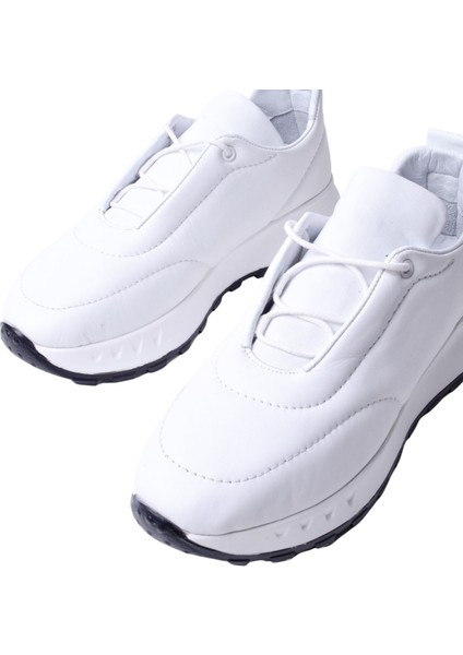 25500701 Kadın Deri Beyaz Spor Ayakkabı fırsatları