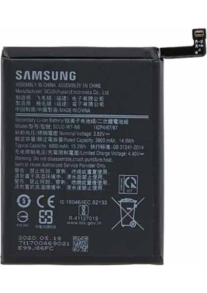 Samsung Galaxy A10 - SM-A105 Uyumlu Batarya Pil Sıfır Orijinal