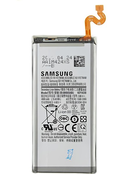 Samsung Galaxy Note 9 - SM-N960 Uyumlu Batarya Pil Sıfır Orijinal
