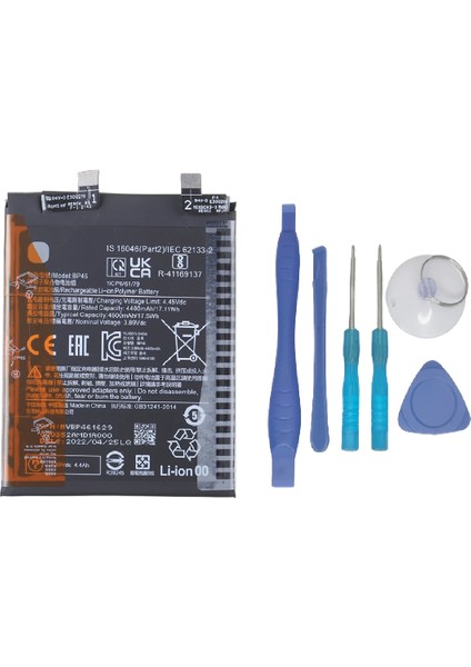 Xiaomi Mi 12 - Bp 46 - Uyumlu Batarya Pil Sıfır Orijinal + Tamir Seti