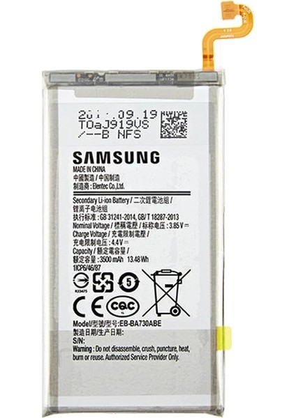 Samsung Galaxy A8 Plus - 2018 - SM-A730 Uyumlu Batarya Pil Sıfır Orijinal