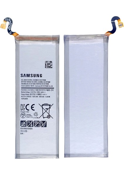Samsung Galaxy Note 7 Fan Uyumlu Batarya Pil Sıfır Orijinal
