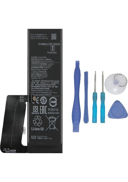 Xiaomi Mi 10 Pro -Bm 4m - Uyumlu Batarya Pil Sıfır Orijinal + Tamir Seti