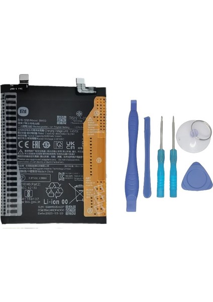 Xiaomi Poco X4 Gt -Bm 5g - Uyumlu Batarya Pil Sıfır Orijinal + Tamir Seti