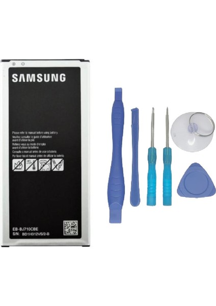 Samsung Galaxy J7 - 2016 - SM-J710 Uyumlu Batarya Pil Sıfır Orijinal + Tamir Seti