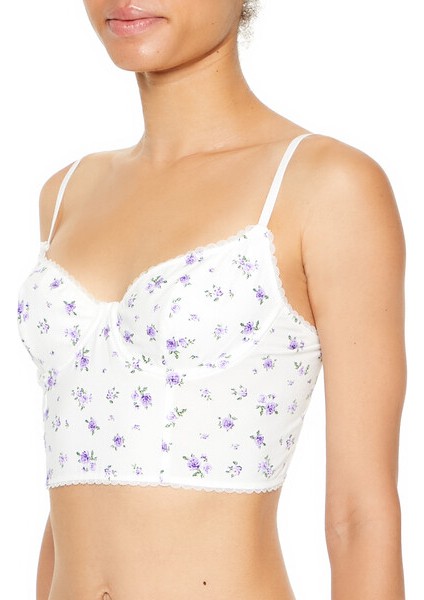 Çiçek Desenli Bralet