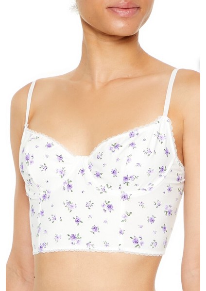 Çiçek Desenli Bralet