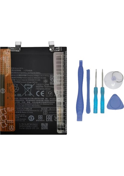 Xiaomi Poco X5 Pro - Bp 4K - Uyumlu Batarya Pil Sıfır Orijinal + Tamir Seti