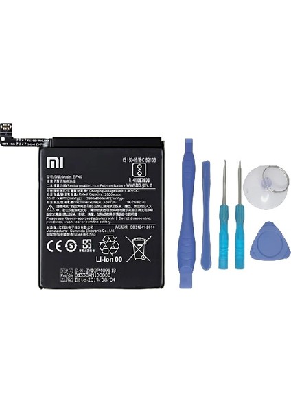 Xiaomi Mi 9t Pro - Bp 40 - Uyumlu Batarya Pil Sıfır Orijinal + Tamir Seti