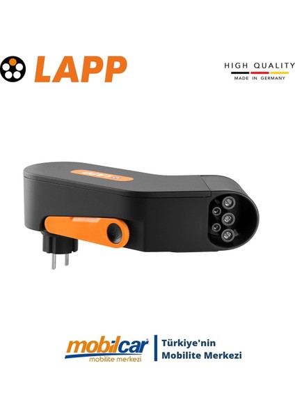 Mobilcar Mobility Dock Elektrikli Araç 2.3 Kw Ac Ev Tipi Mobil Şarj Adaptörü - Kılıflı Set