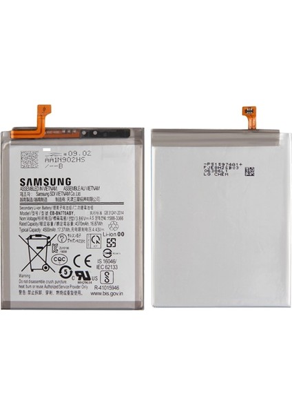 Samsung Galaxy Note 10 Lite Uyumlu Batarya Pil Sıfır Orijinal