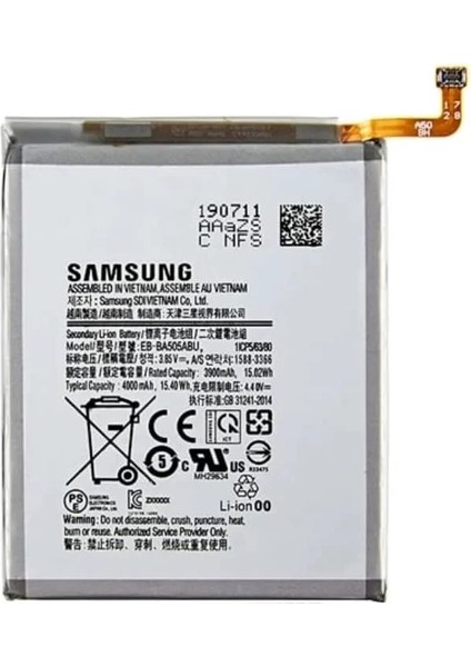 Samsung Galaxy A50 - SM-A505 Uyumlu Batarya Pil Sıfır Orijinal