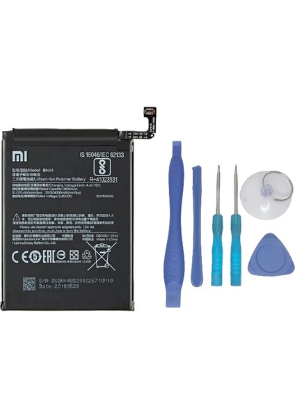 Xiaomi Redmi 5 Plus - Bn 44 - Uyumlu Batarya Pil Sıfır Orijinal + Tamir Seti