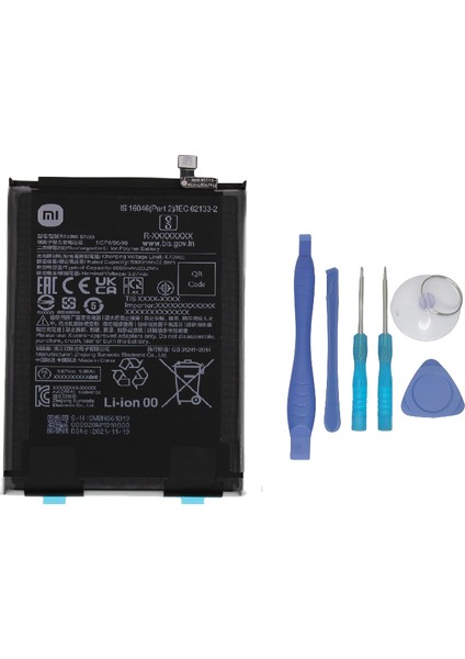 Xiaomi Poco C40 - Bn 66 - Uyumlu Batarya Pil Sıfır Orijinal + Tamir Seti